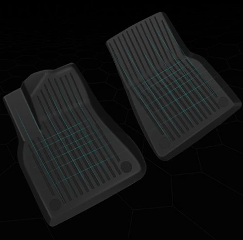 3D scanning injection molding of Tesla Model 3 Model Y TPE foot pads 3D scanning injection molding of Tesla Model 3 Model Y TPE foot pads