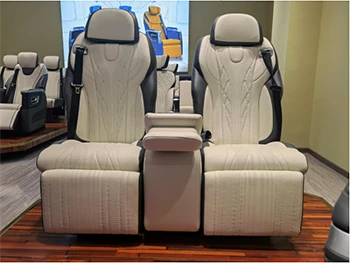 luxury rear seat kit with 2 individual seats and center armrest for vito luxury rear seat kit with 2 individual seats and center armrest for vito