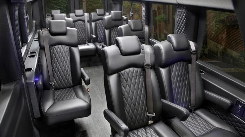 Ford Transit interior