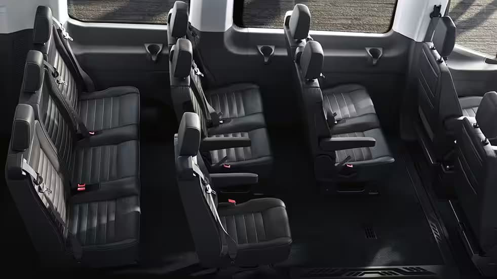 Ford Transits interior